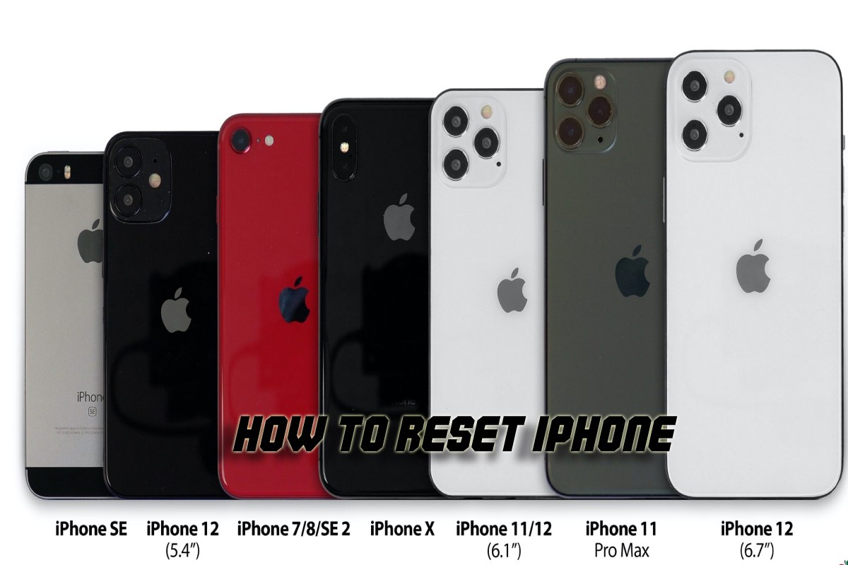 How to reset an iPhone? All iPhones Guide to Reset.