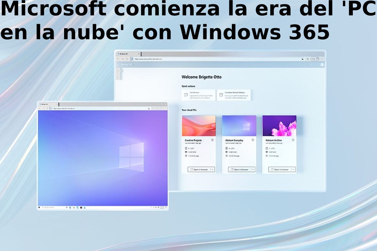 Microsoft begins the era of the ‘PC in the cloud’ with Windows 365