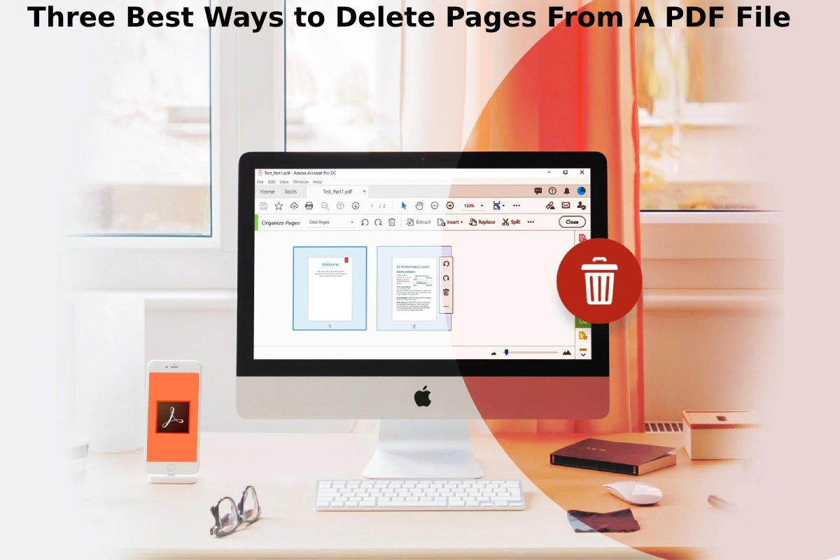 Three Best Ways to Delete Pages From A PDF File