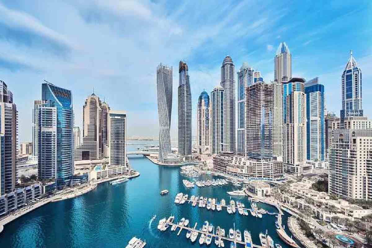 Why are Dubai and Abu Dhabi the most favorable places to purchase resort property?