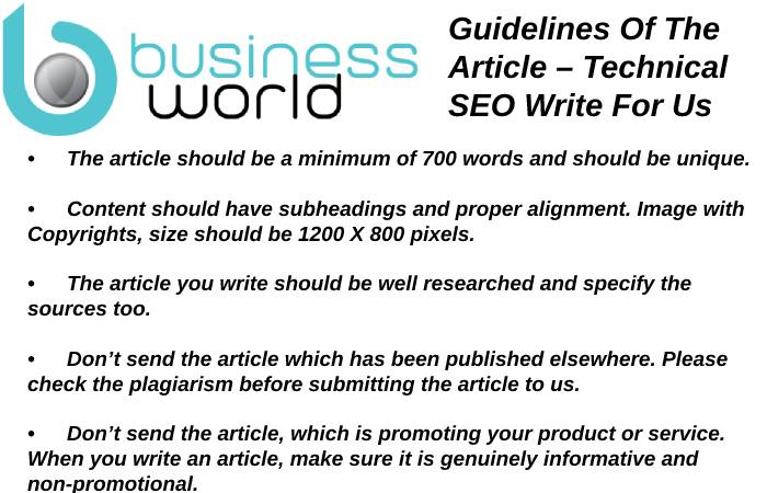  Technical SEO Write For Us