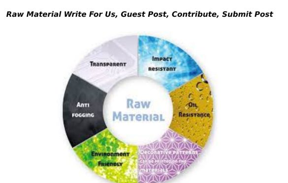 Raw Materials write for us