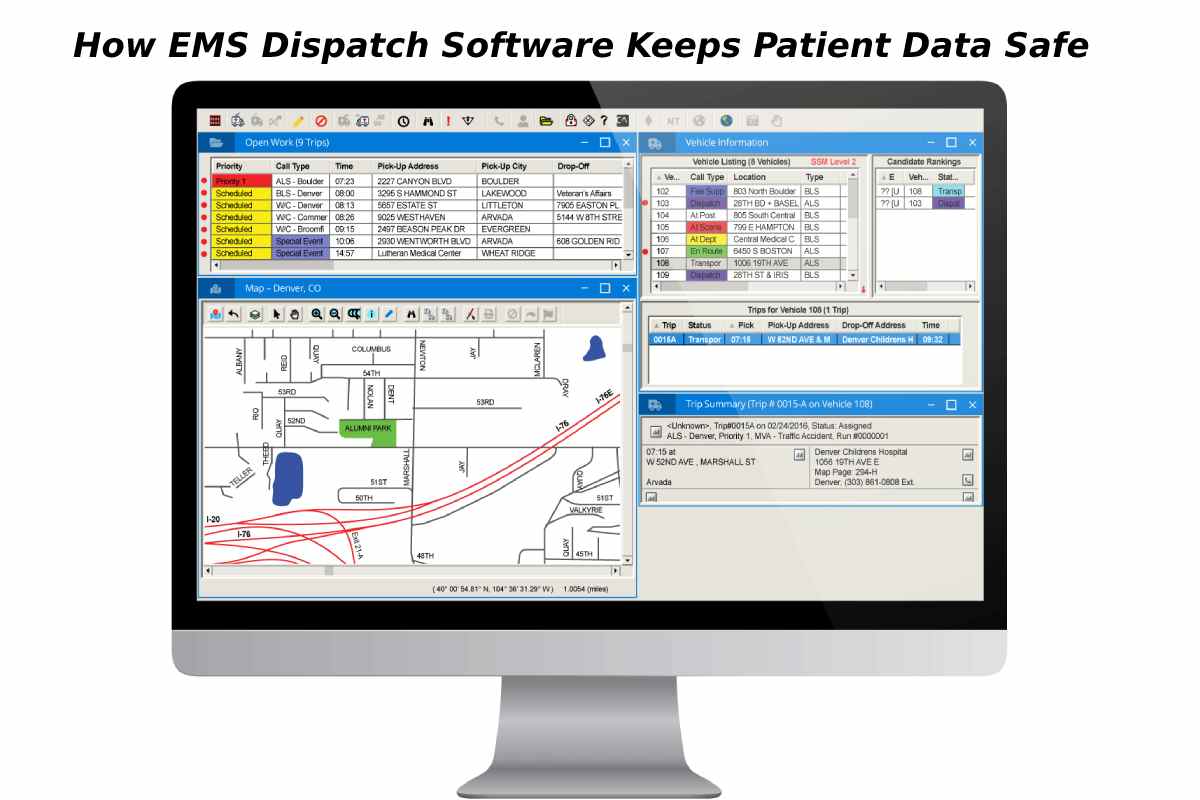 How EMS Dispatch Software Keeps Patient Data Safe