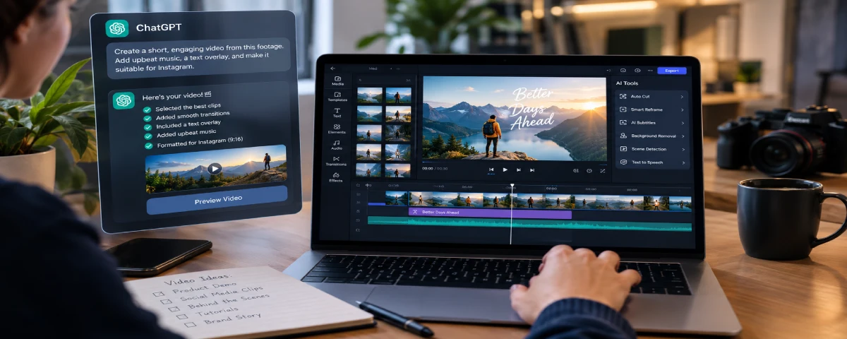 AI Video Editing with ChatGPT: The Future of Smarter Video Creation 