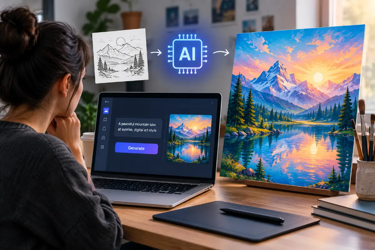 How AI Is Changing the Way We Create Visual Art
